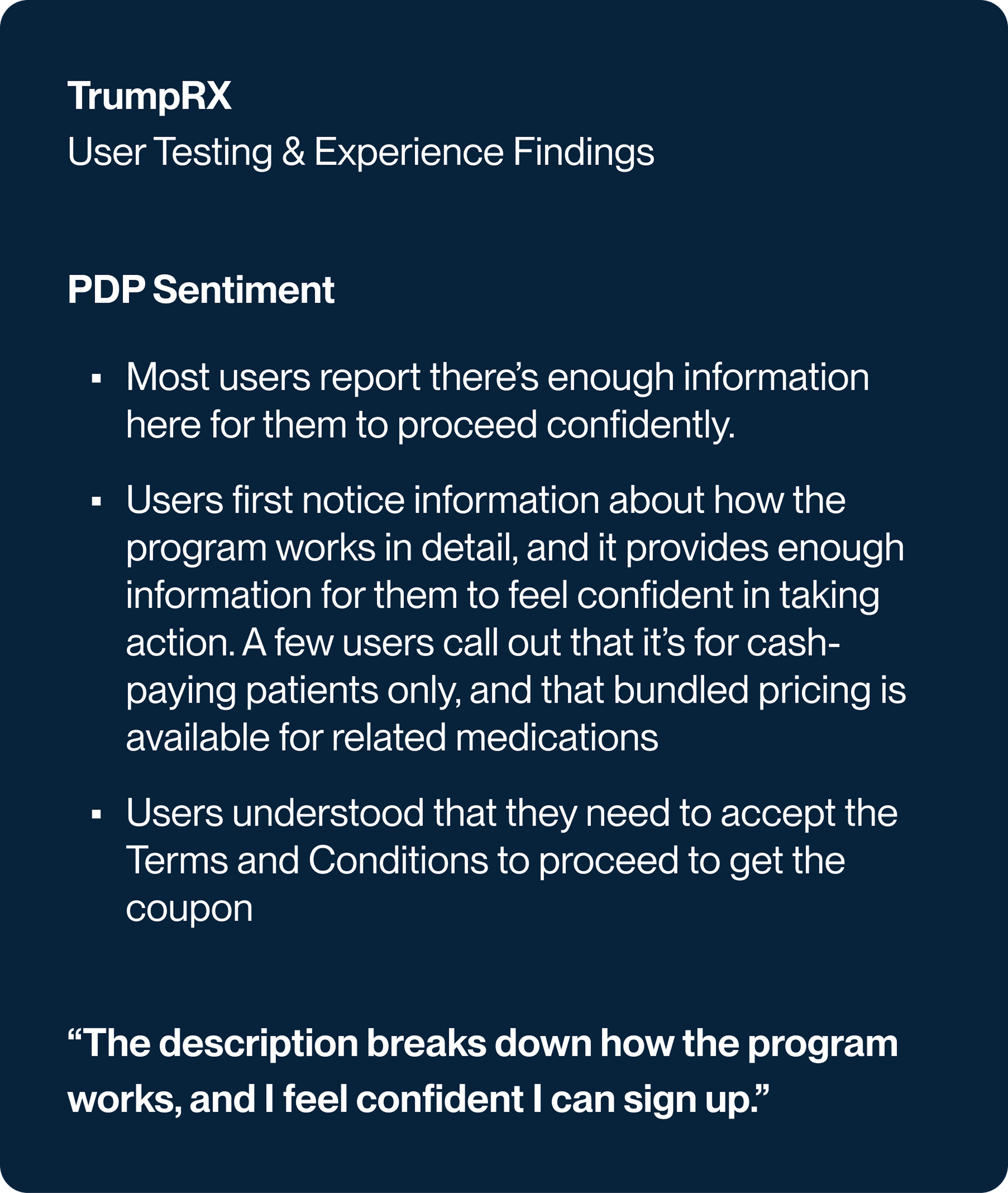 Excerpt from Code and Theory accessibility audit showing improved usability findings