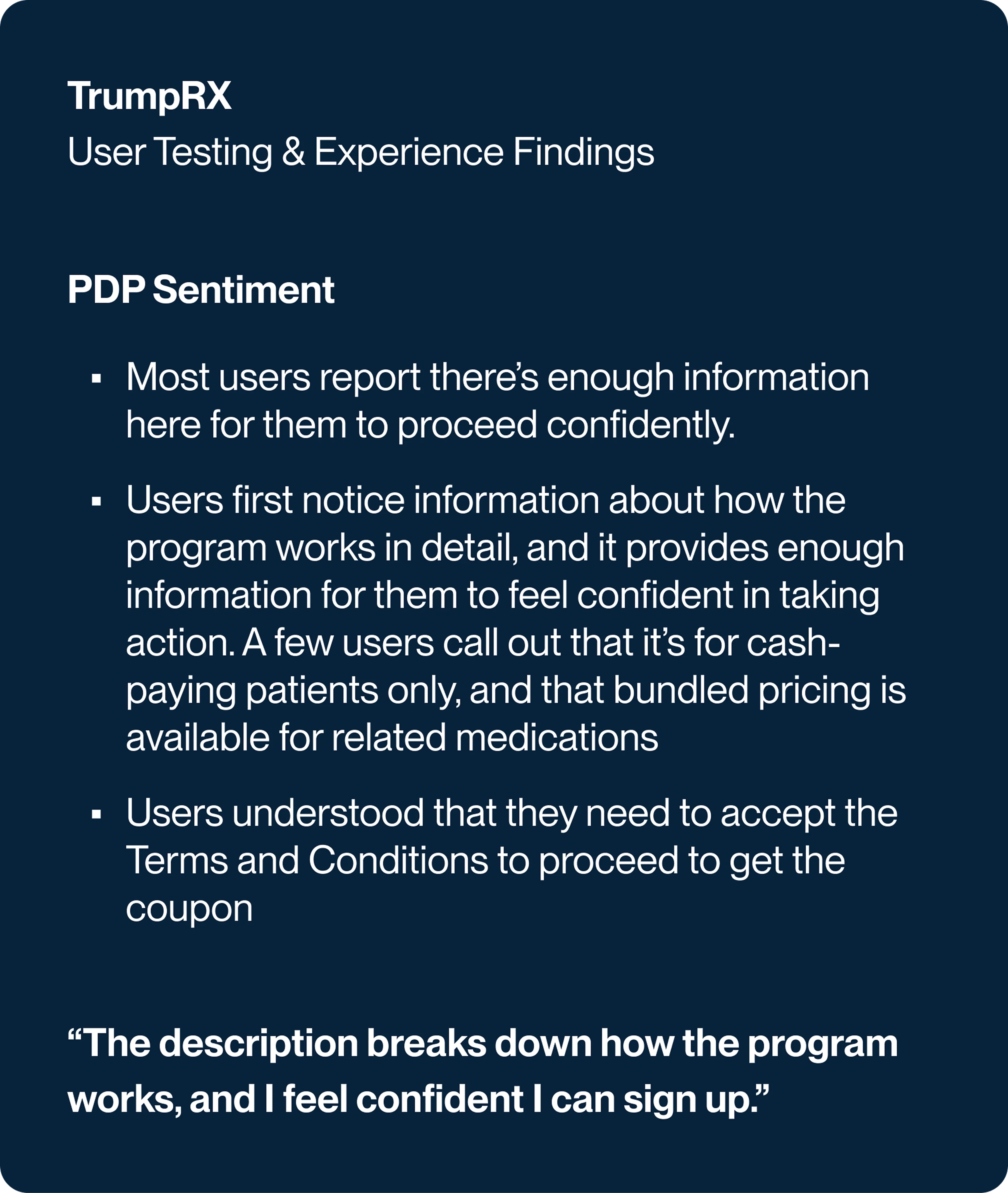 Excerpt from Code and Theory accessibility audit showing improved usability findings